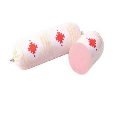 Enveloppe de saucisse artificielle imprimable et personnalisée en film d'emballage alimentaire en PA/PE en PVDC
