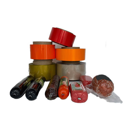 Film sur mesure imprimé en plastique PVDC pour l'emballage des saucisses