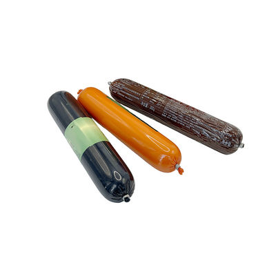 PVDC imprimé sur commande en plastique, boîtier de saucisse cuit, film PVDC à pellicule facile