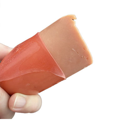PVDC en plastique imprimé encastrement de saucisse facile à éplucher film rétrécissant doux