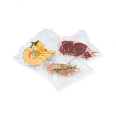 Sausages à base de viande transformée Sacs en plastique rétractables sous vide PVDC à haute barrière Transparent