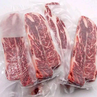 Filtre de sac rétrécissant sous vide à barrière PA/PE/PVDC/EVOH pour emballage de fromage de viande de volaille