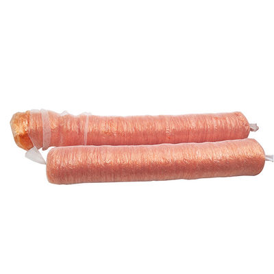 Coloriage flexographique imprimé en plastique en rouleau de boîtier pour saucisses