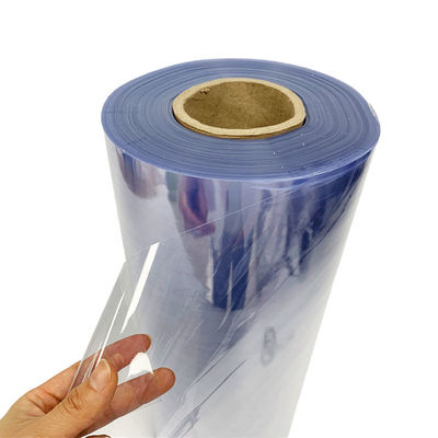 Film d'emballage en rouleau de PVC rigide de qualité médicale, film de pointe, coloré, transparent, flexible