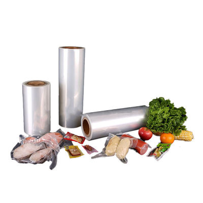 Film d'emballage sous vide flexible en rouleau tubulaire tubulaire PA PE en plastique pour étirement alimentaire