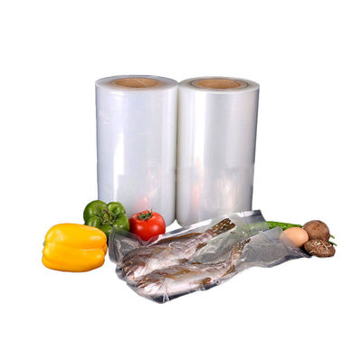 Film d'emballage sous vide flexible en rouleau tubulaire tubulaire PA PE en plastique pour étirement alimentaire
