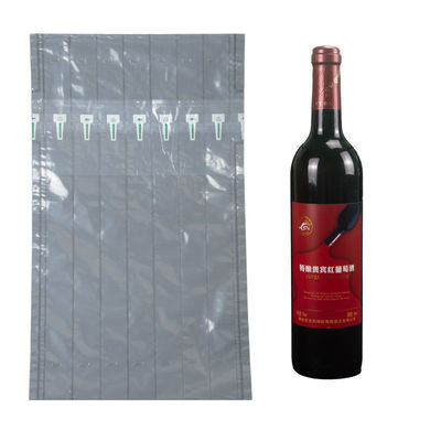 42*24cm Sac à air à vin rouge Protecteur à colonne d'air Sac antichoc tampon à bulles Protecteur de transport