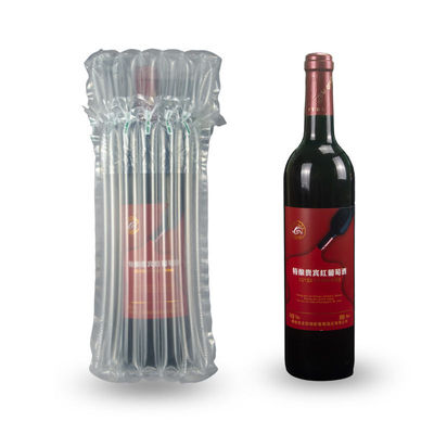 42*24cm Sac à air à vin rouge Protecteur à colonne d'air Sac antichoc tampon à bulles Protecteur de transport