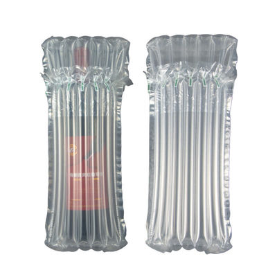 42*24cm Sac à air à vin rouge Protecteur à colonne d'air Sac antichoc tampon à bulles Protecteur de transport