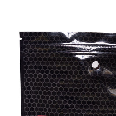 PVDC revêtu de PET multi-couche plastique debout Zip Lock Pouch personnalisé épaisseur 100-130 microns