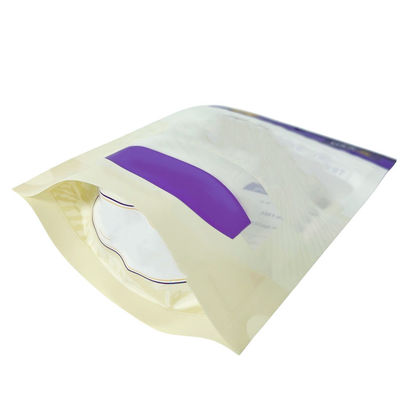 Finition brillante mate Poche fermeture à glissière debout Polyester PVDC stratifié pour les animaux de compagnie