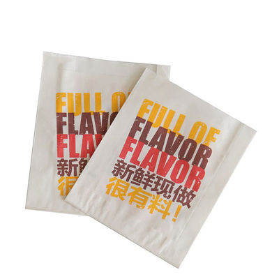 Imprimer des sacs en papier artisanal à l'épreuve de la graisse et jetables pour les emballages alimentaires à emporter