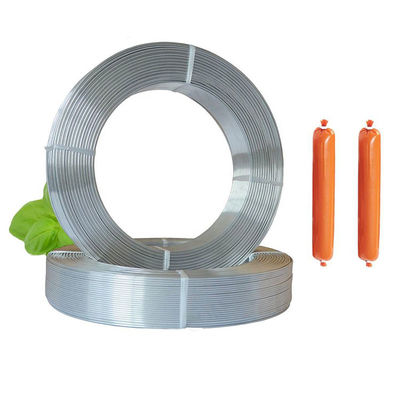 Clamps à rouleaux de fil d'aluminium de qualité alimentaire pour l'emballage
