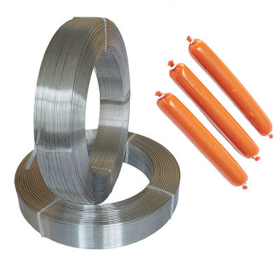 2024 Nouveau type de pinceau à saucisse pinces d'étanchéité en fil d'aluminium 2,55 kg/rôle 2,97 kg/rôle