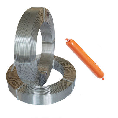 5.5 kg/rouleau Clips en fil d'aluminium de qualité alimentaire pour boîtier de saucisses