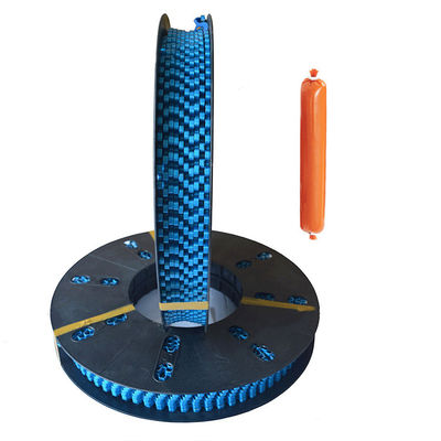 Supermarché en aluminium en forme de U Sausage Clips Tighteners Machine Emballement alimentaire scellé