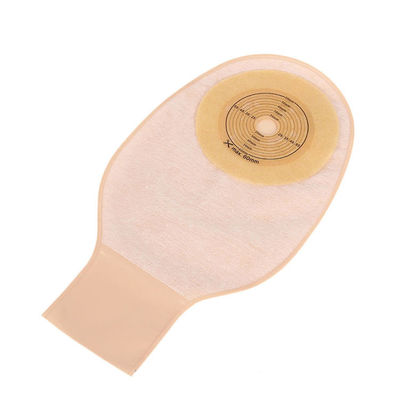 Sac ostomique fermé, poche fermée, évacuable 15 à 60 mm, beige