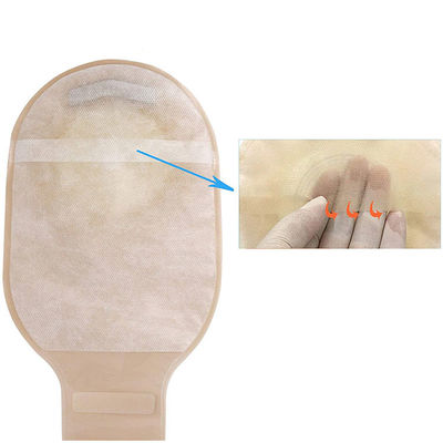Un / deux pièces 15-80 mm sac de colostomie jetable sans / avec du charbon actif