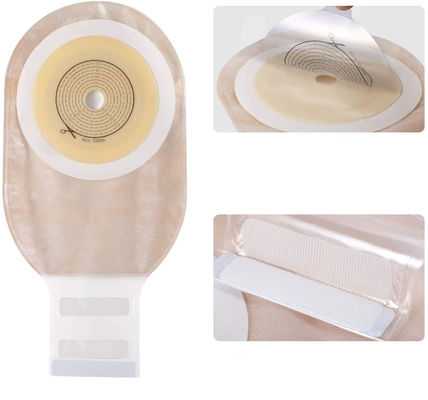 Un / deux pièces 15-80 mm sac de colostomie jetable sans / avec du charbon actif