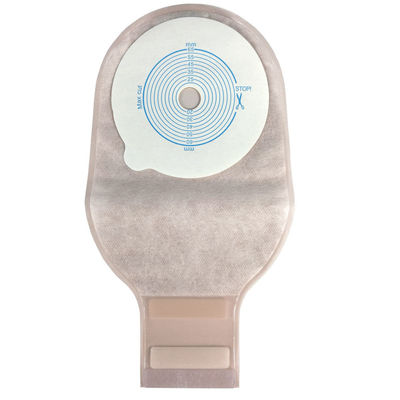 PVDC à haute barrière doux 1 pièce sac de colostomie sac de colostomie à élimination