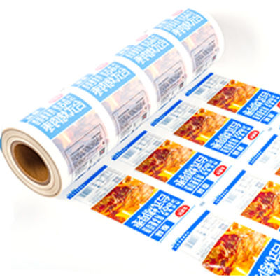 Film plastique de coque de saucisse laminé imprimé en PVDC Chine