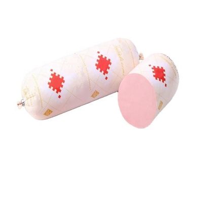 Enveloppe de saucisse en plastique artificiel imprimable personnalisé Film d'emballage alimentaire PA / PE Enveloppe PVDC