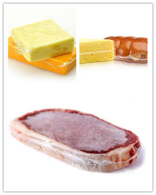 Film à enveloppe en plastique à haute barrière pour saucisse pour viande de jambon PVDC PA PE Film d'emballage alimentaire pour saucisse