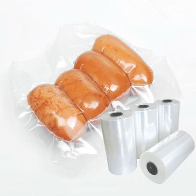 Film à enveloppe en plastique à haute barrière pour saucisse pour viande de jambon PVDC PA PE Film d'emballage alimentaire pour saucisse