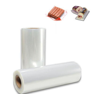 PA PE EVOH Emballages de saucisses biodégradables compostables à plusieurs couches formant des rouleaux de films en plastique