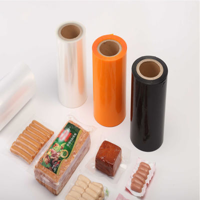 PA PE EVOH Emballages de saucisses biodégradables compostables à plusieurs couches formant des rouleaux de films en plastique