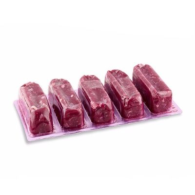 Emballage sous vide alimentaire en plastique barrière PA / PE co-extrudée rouleaux multicouches thermoformant saucisses Matériau d'emballage