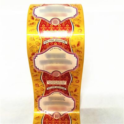 Calibre 19 mm Calibre 220 mm Enveloppes de saucisse artificielle imprimées Film d'emballage alimentaire en plastique Nylon PA / PVDC