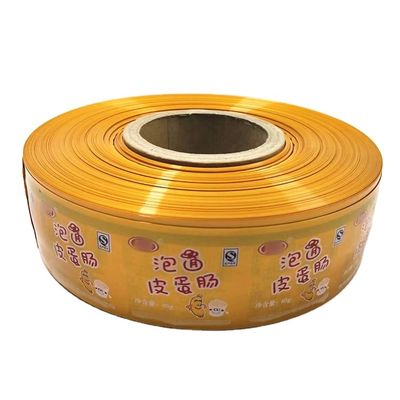 Enveloppe de saucisse en nylon en plastique à rouleaux de haute résistance PVDC personnalisée