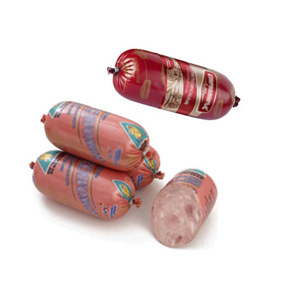 Excellent film plastique PVDC à barrière complète pour les emballages de boîtiers de saucisses en rouleau de plaie
