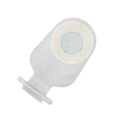 Hook en plastique haute barrière souple PVDC CO film d'extrusion sac ostomie transparent convivial pour les soins des plaies