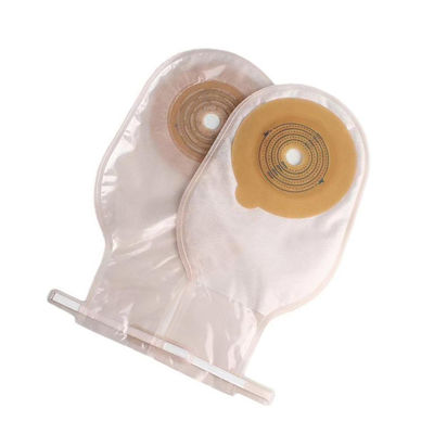 Convatec sac de colostomie à haute barrière souple PVDC Co film d'extrusion sac de colostomie avec crochet en plastique