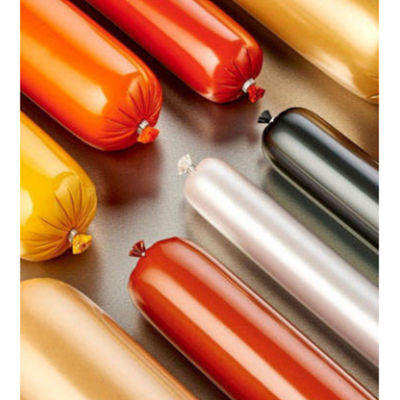 Sacs rétractables PVDC à film plastique pour le collagène, boîtier, saucisse, emballage résistant à l'humidité