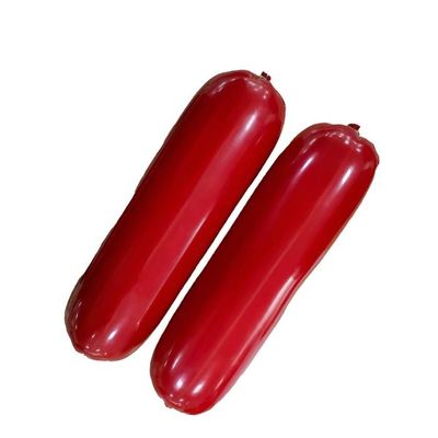 PVDC plastique professionnel pour les saucisses, film résistant à la chaleur jusqu'à 90 °C pour la fabrication de saucisses