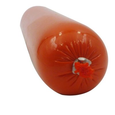 Taille personnalisée Calibre accepté 10-50 mm PVDC Enveloppe de saucisse en plastique Film de collagène Enveloppe pour saucisse